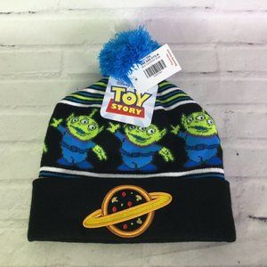 Disney Toy Story Alien Pizza Planet Pom Beanie Hat